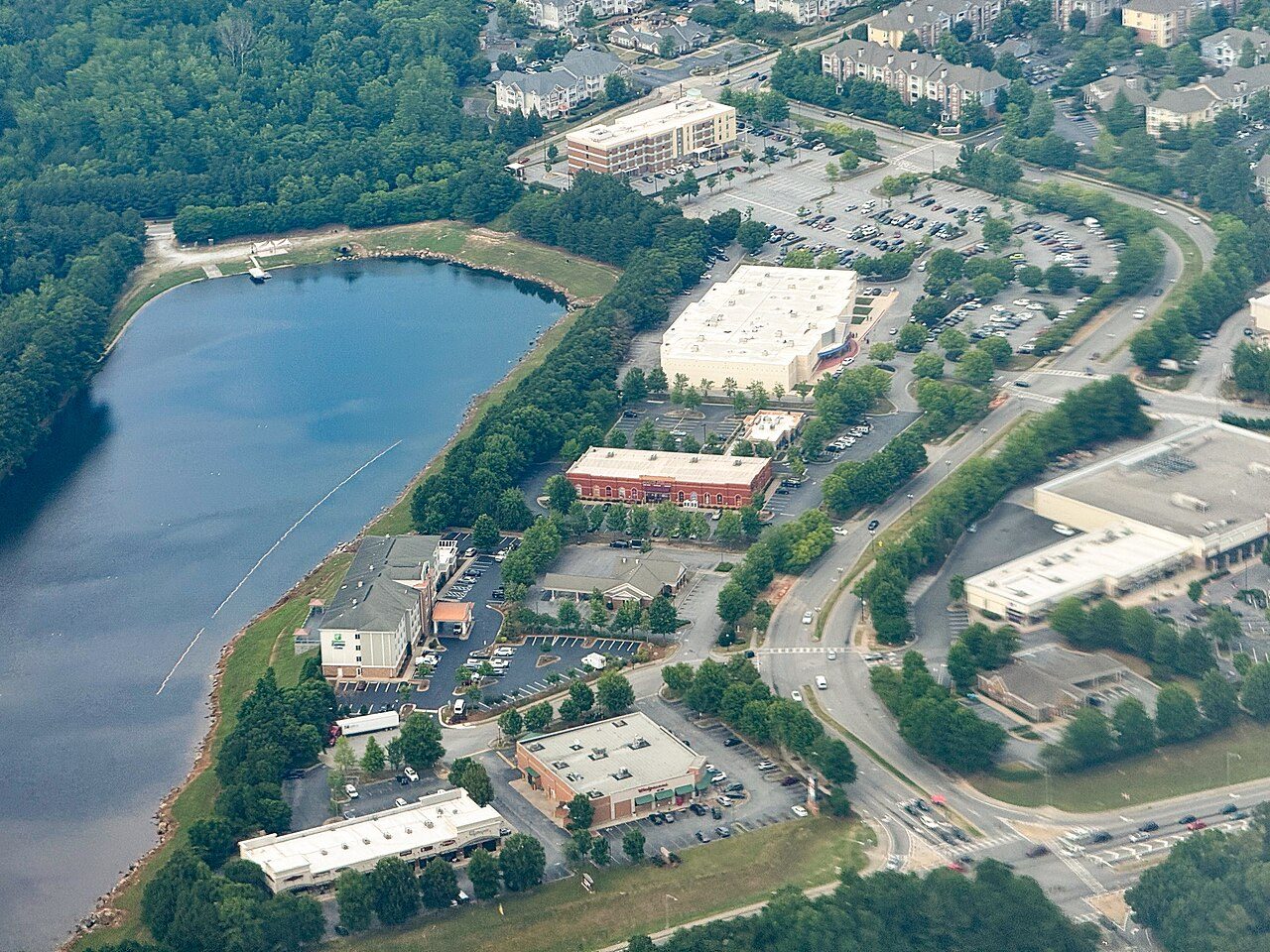 Camp Creek Lake in East Point, Atlanta