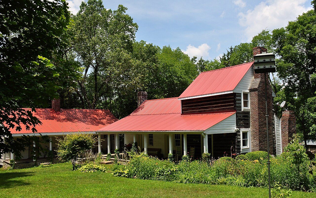 Benajah Gray Log House, Antioch, Tennessee