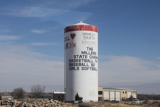 Garth Brooks Watertower, Yukon, Oklahoma
