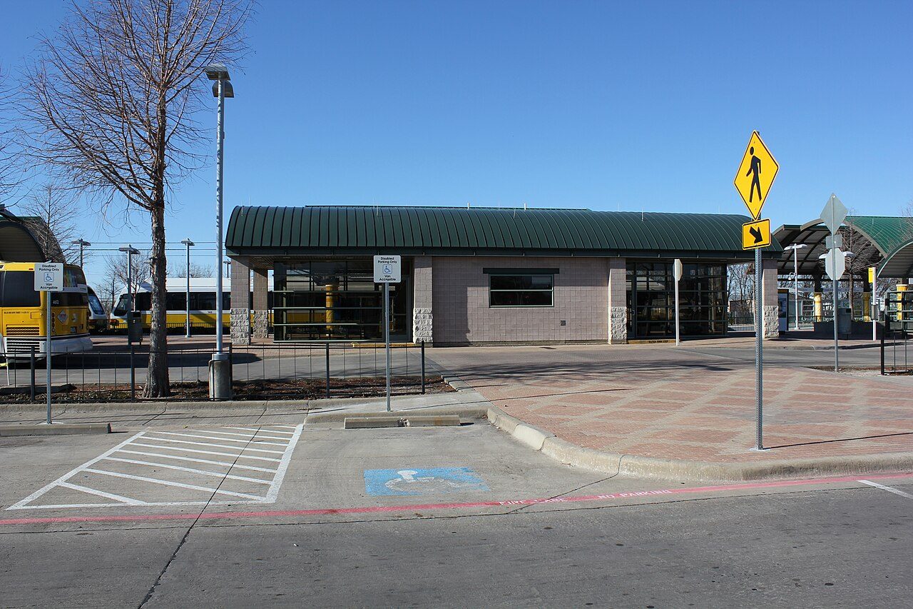 Lake June DART station in Dallas, Texas