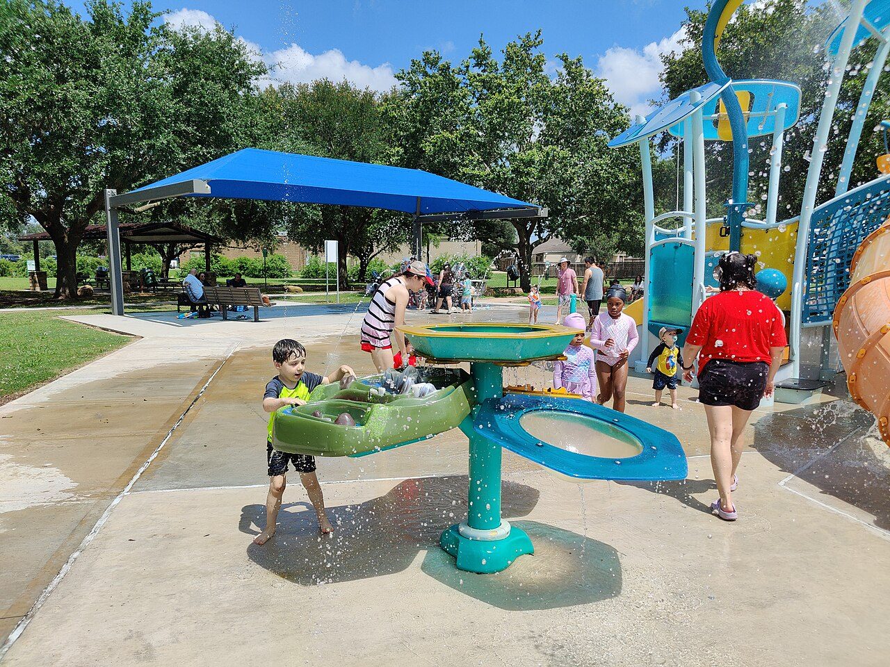 Ridgeview Park splashpad