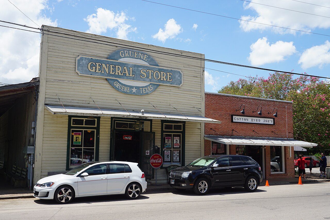 Gruene General Store and Cotton Eyed Joe's, Gruene district