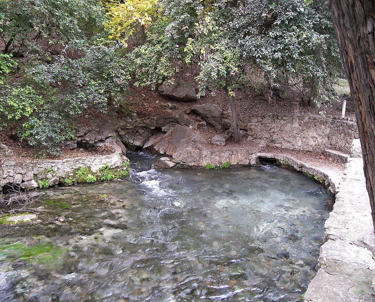 Comal Springs in Landa Park, New Braunfels