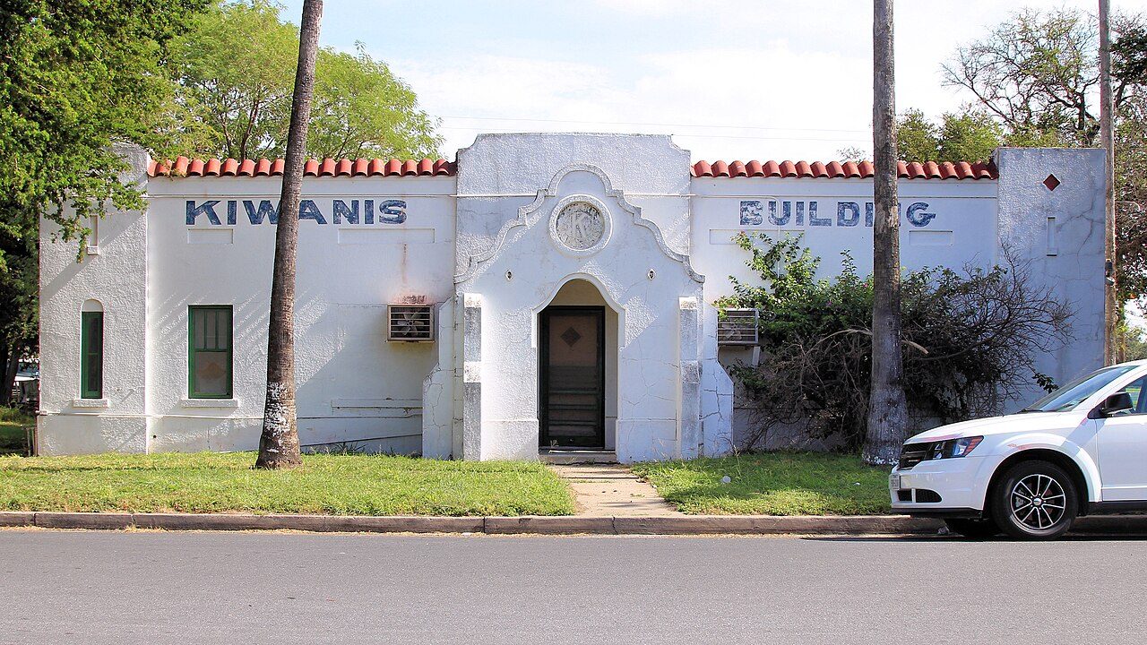 Kiwanis Club building in Pharr, Texas