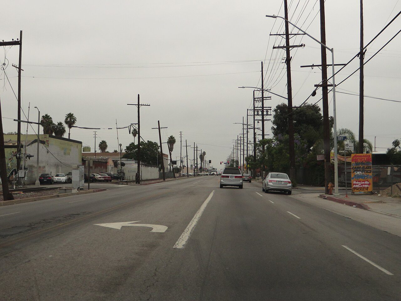 Slauson Avenue in Los Angeles