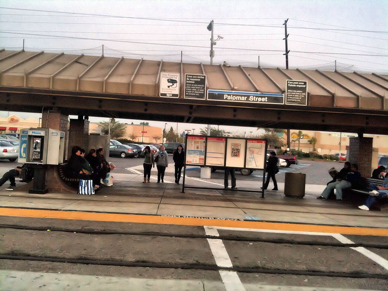 Palomar Street Trolley station