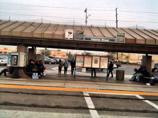 Palomar Street Trolley station