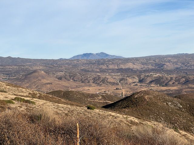 Toro Peak from Oak Mountain