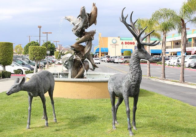 Asian Village Center on Bolsa Ave