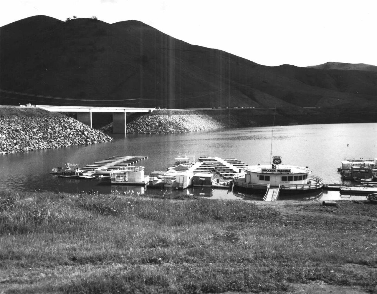 Marina at Success Dam near Porterville
