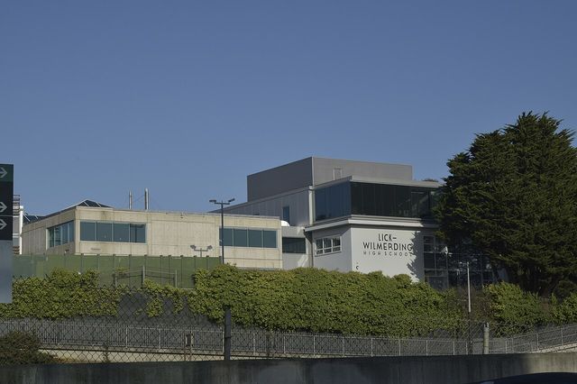 Lick-Wilmerding High School from Balboa Park Station