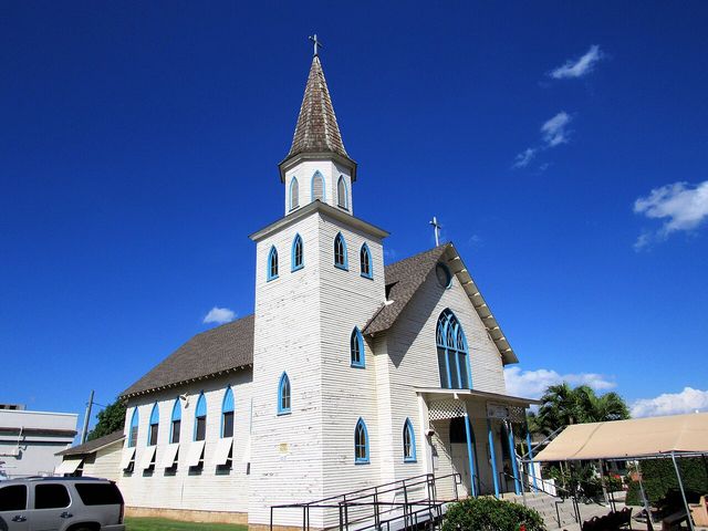 Immaculate Conception Catholic Church in Ewa, Hawaii
